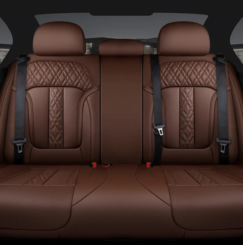 Custom Fit Leather Car Seat Covers for BMW X7 (7 Seats, 3 Rows)