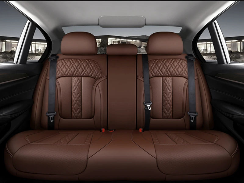 Custom Fit Leather Car Seat Covers for BMW X7 (7 Seats, 3 Rows)