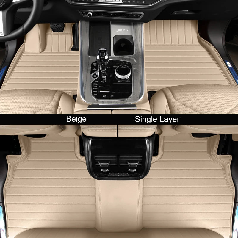 Custom Fit Leather Floor Mats for BMW & Mini