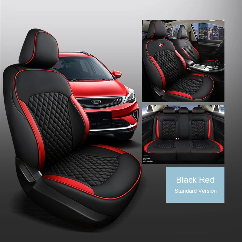 Custom Fit Leather Car Seat Covers for Geely Emgrand S7