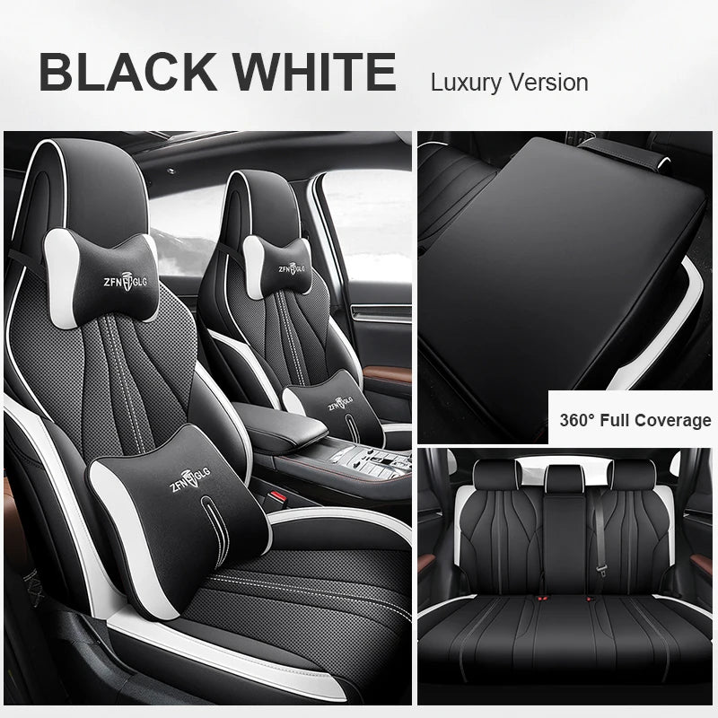 Custom Fit Leather Car Seat Covers for BYD Song Plus EV (2021–2025)