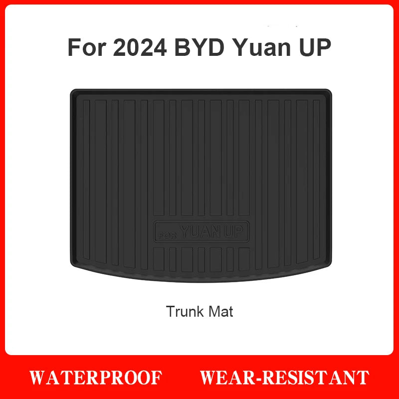 Custom 3D TPE Floor Mats for 2024 BYD Yuan UP