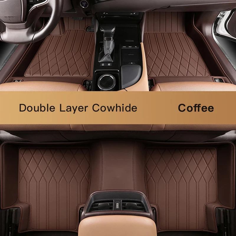 Custom Fit Leather Floor Mats for Chevrolet Camaro