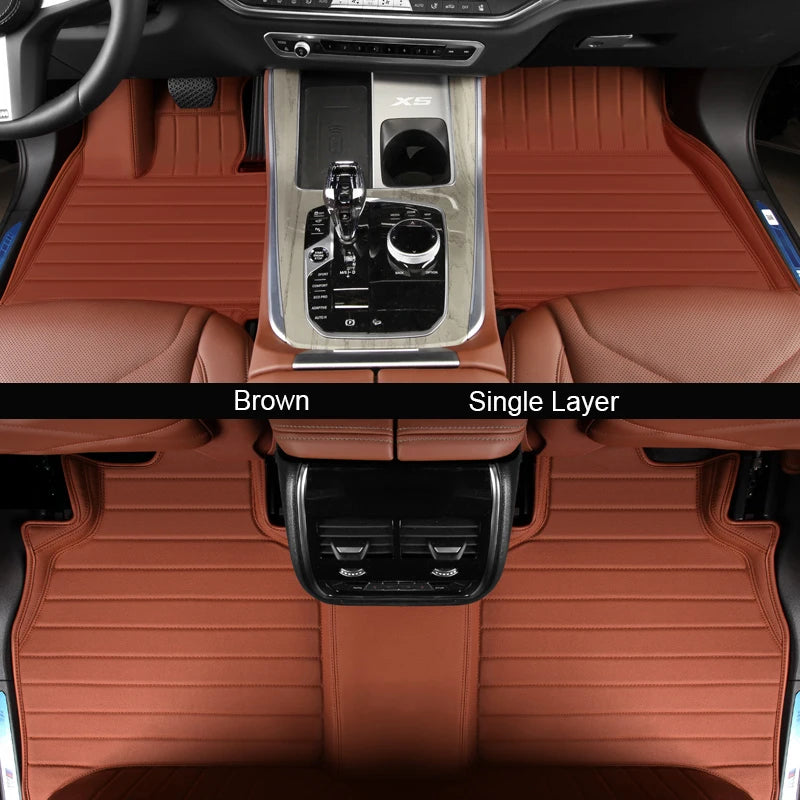 Custom Fit Leather Floor Mats for BMW & Mini