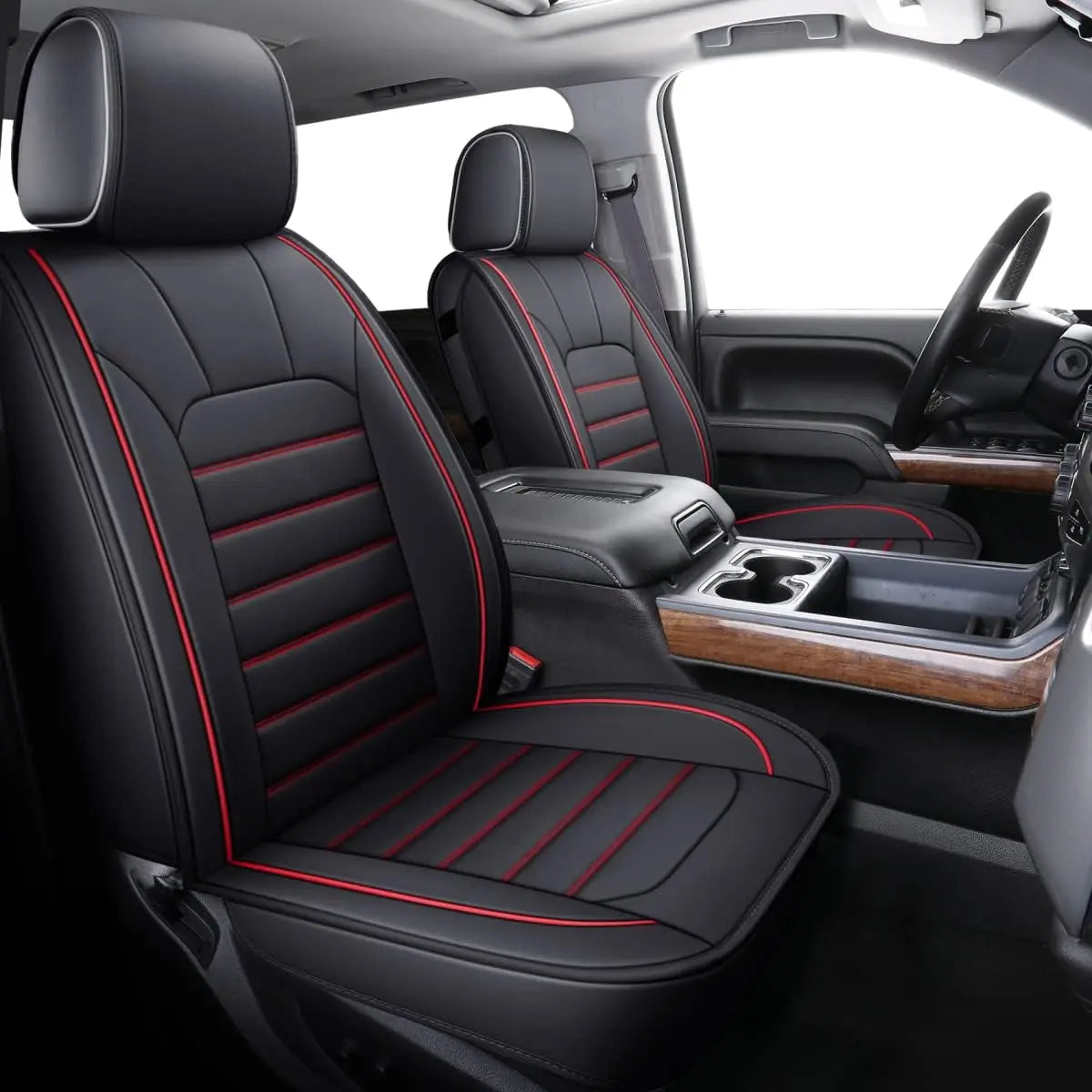 Custom Fit Leather Car Seat Covers for Toyota Tacoma (2005–2023)