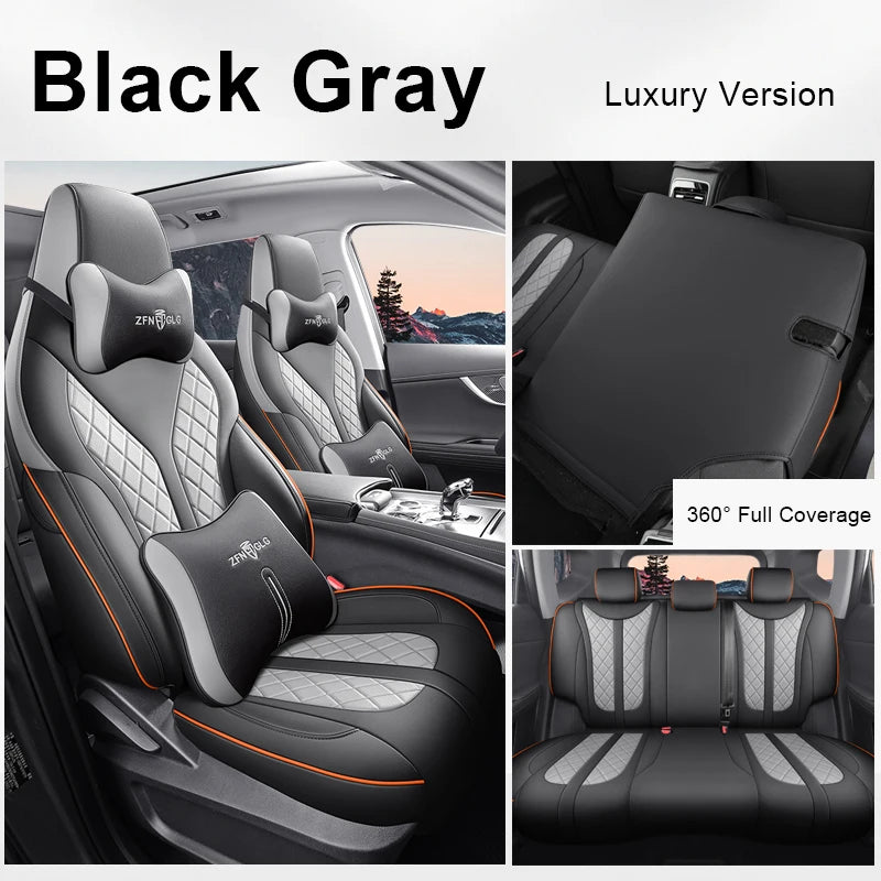 Custom Fit Leather Car Seat Covers for Chery Tiggo 7 Pro (2023–2024)