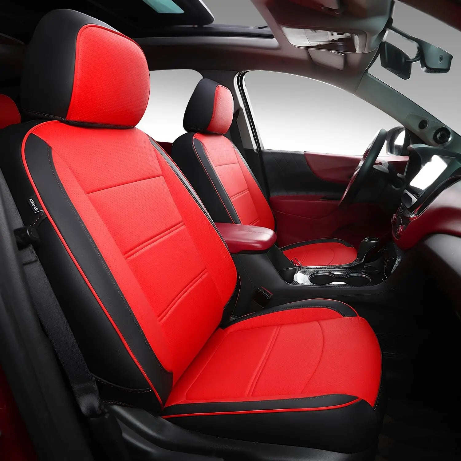 Custom Fit Leather Car Seat Covers for Chevrolet Equinox (2018–2024)