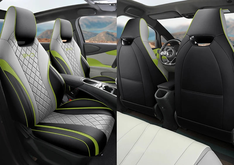 Custom Fit Leather Car Seat Covers for BYD Dolphin