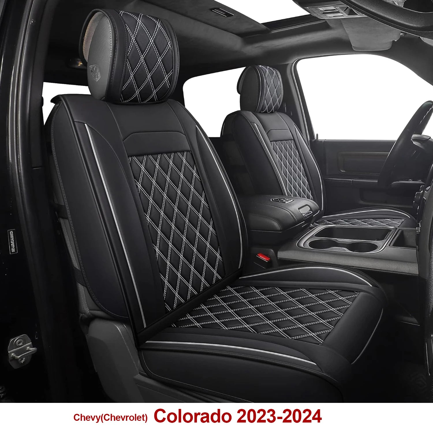 Custom Fit Leather Car Seat Covers for Chevrolet Colorado (2015–2024)
