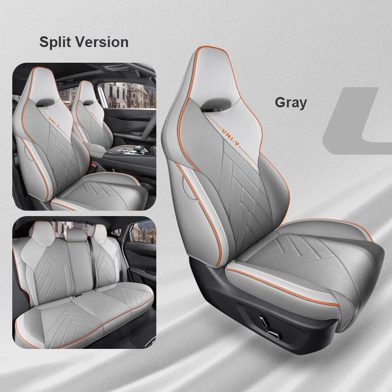 Custom Fit Car Seat Leather Covers for 2022 Changan UNI-V