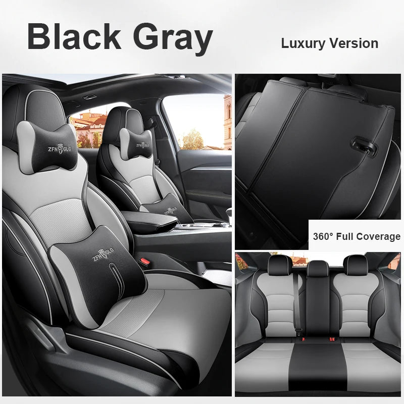 Custom Fit Leather Car Seat Covers for Geely Atlas Boyue