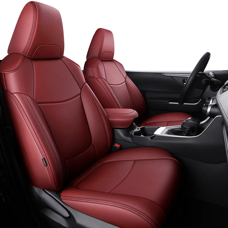 Custom Fit Leather Car Seat Covers for Toyota RAV4