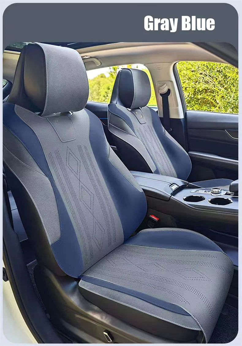 Custom Half-Cover Suede Saddle Seat Cushion Pads for Changan UNI-K (2020-2023)