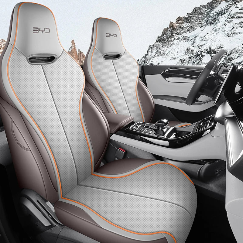 Custom Fit Leather Car Seat Covers for BYD Destroyer 05