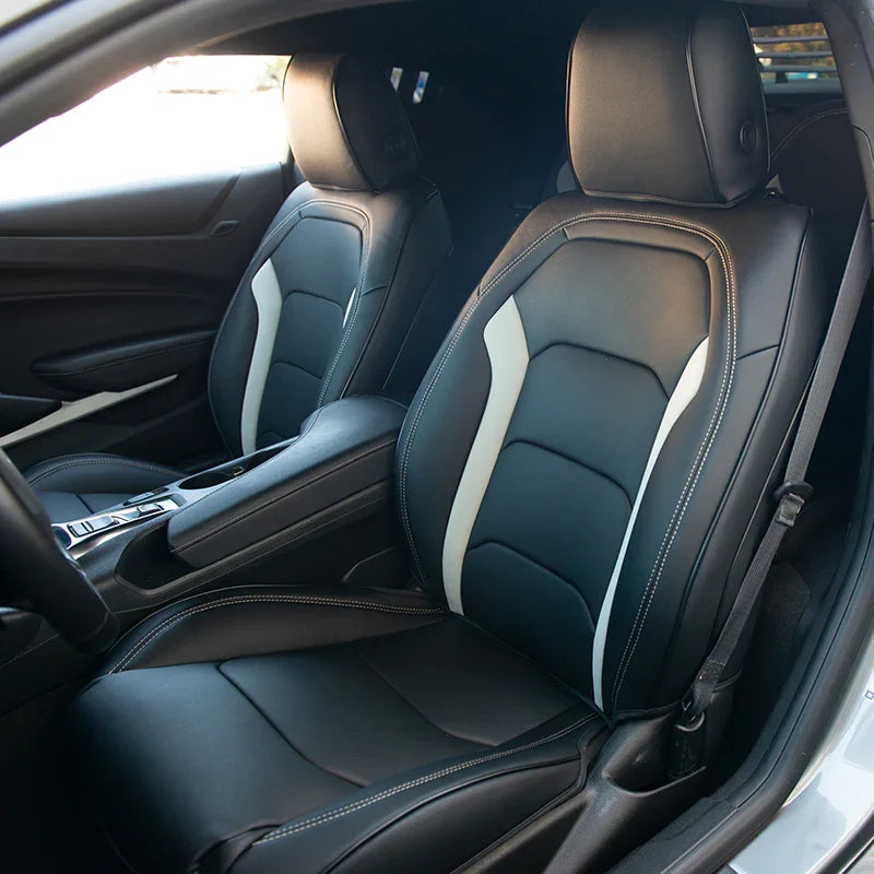 Custom Fit Leather Seat Covers for Chevrolet Camaro