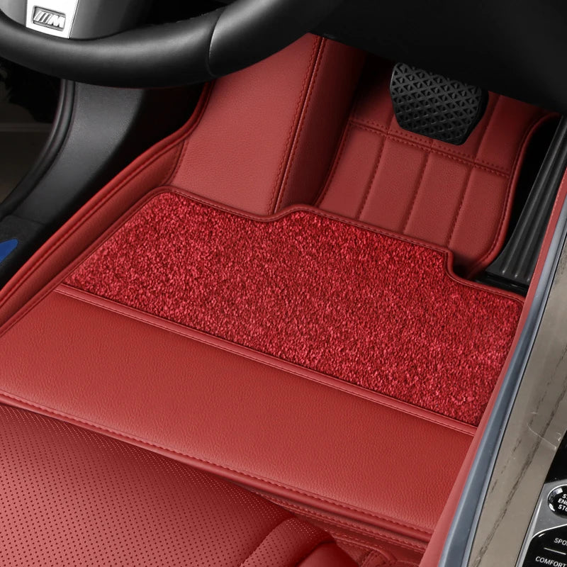 Custom Fit Leather Floor Mats for BMW & Mini