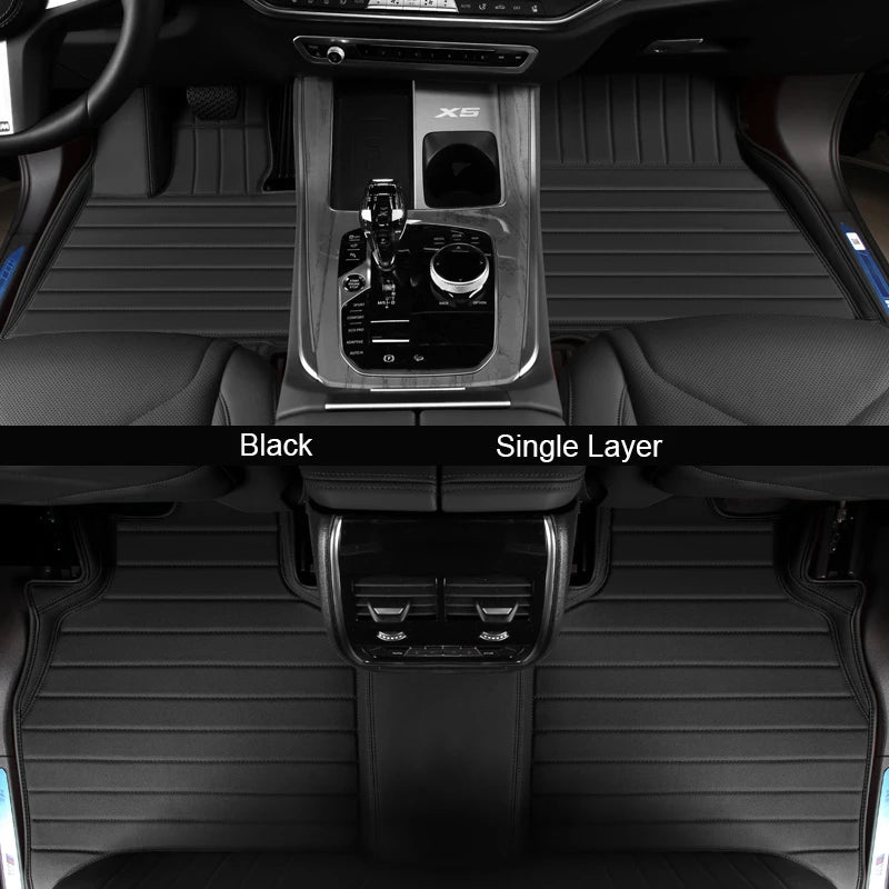 Custom Fit Leather Floor Mats for BMW & Mini