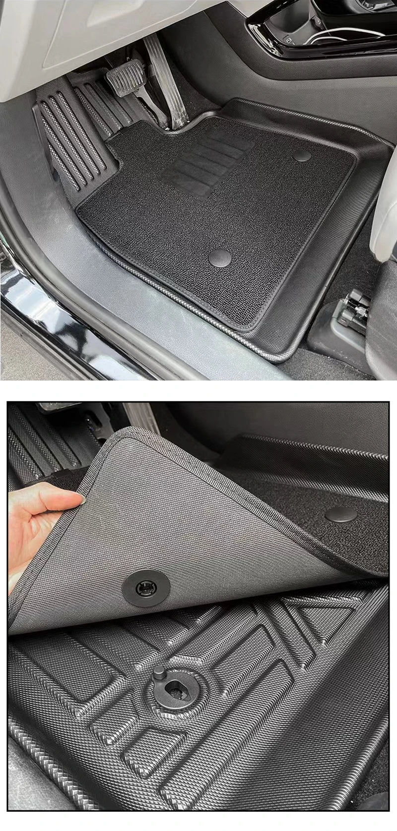Custom Fit TPE Floor Mats for Toyota Grand Highlander 2022–2025