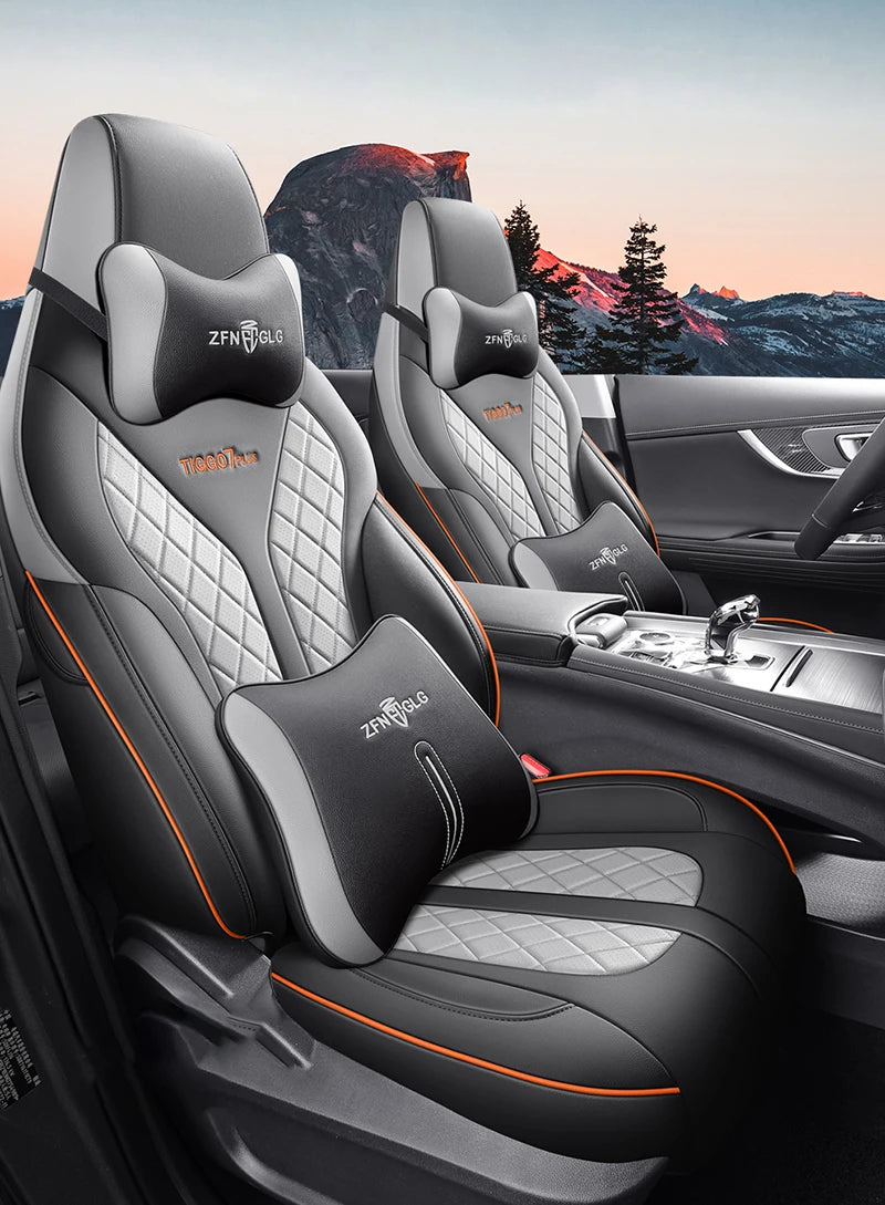Custom Fit Leather Car Seat Covers for Chery Tiggo 7 Pro (2023–2024)