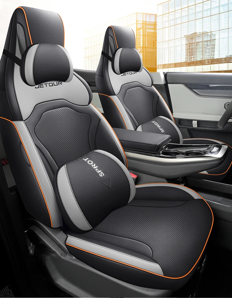 Custom Fit Leather Car Seat Covers for Jetour Dashing