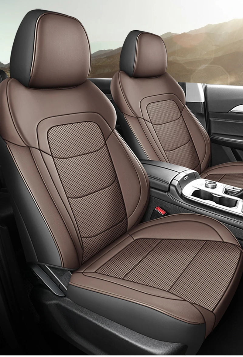 Custom Fit Leather Car Seat Covers for Jetour X70 / X70 PLUS