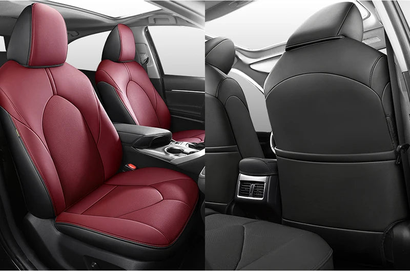 Custom Fit Leather Car Seat Covers for Toyota Camry