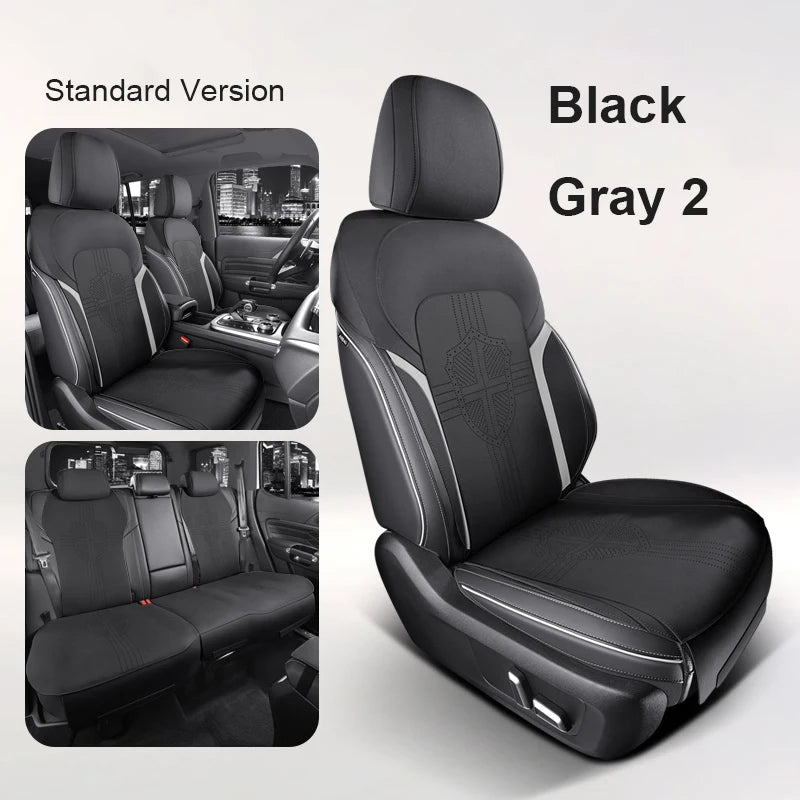 Custom Fit Half‑Cover Suede Car Seat Cushion Pads for Mercedes‑Benz GLC