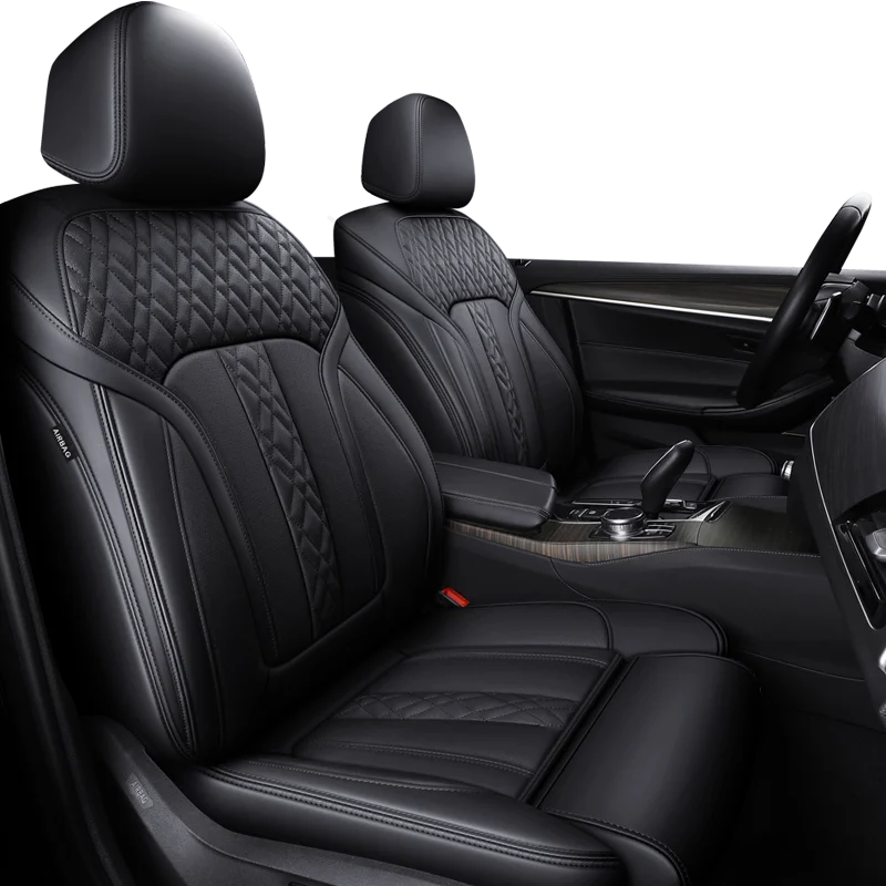 Custom Fit Leather Car Seat Covers for BMW X7 (7 Seats, 3 Rows)