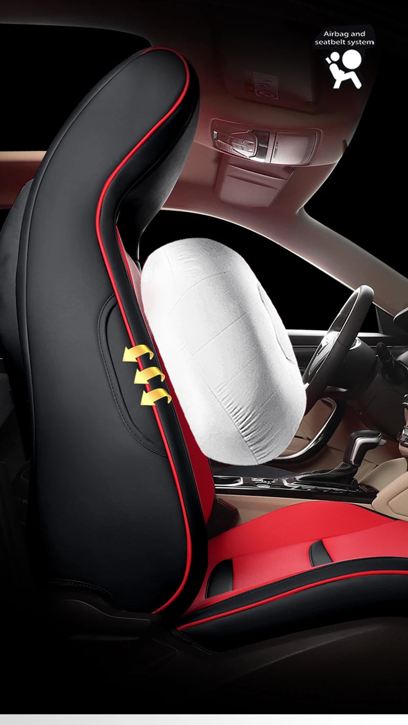 Custom Fit Leather Car Seat Covers for FAW Bestune T77 Pro (2019–2023)