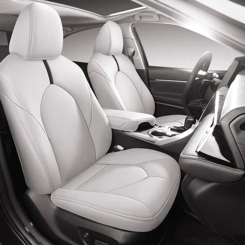 Custom Fit Leather Car Seat Covers for Toyota Camry