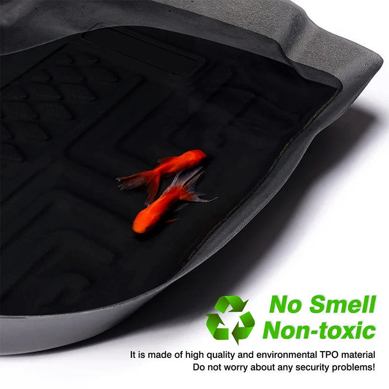 Custom Fit TPE Floor Mats for Land Rover Discovery 5 (2017–2020, 7-Seater)