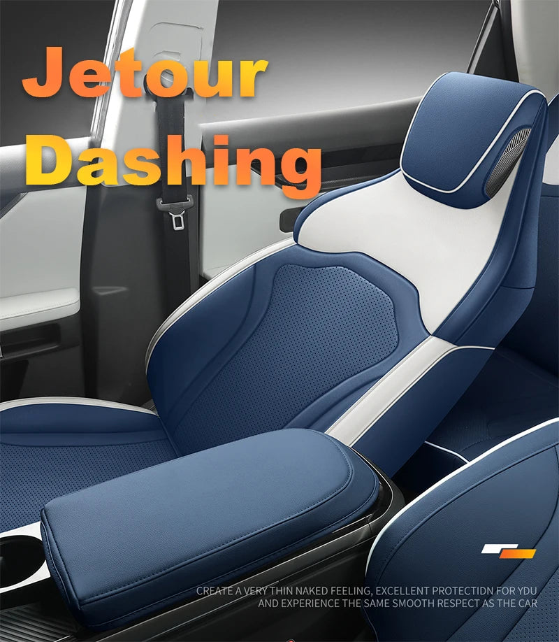 Custom Fit Leather Car Seat Covers for Jetour Dashing