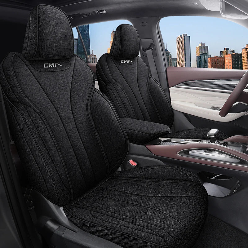 Custom Fit Flax Car Seat Covers for Geely Monjaro