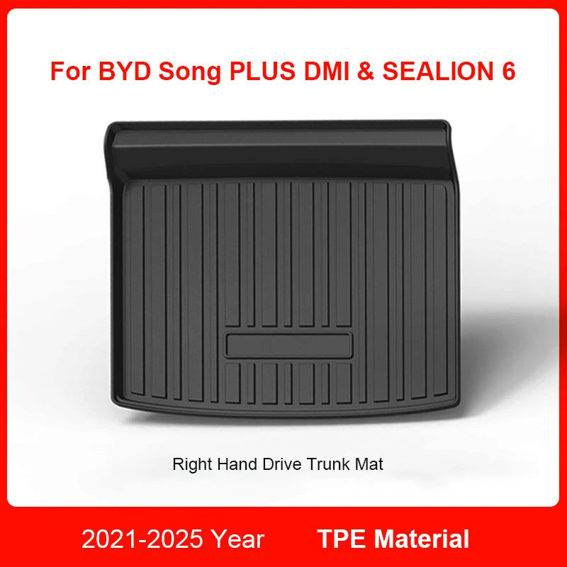 Custom Fit 3D TPE Floor Mats for BYD Song PLUS DM-i / Sealion 6