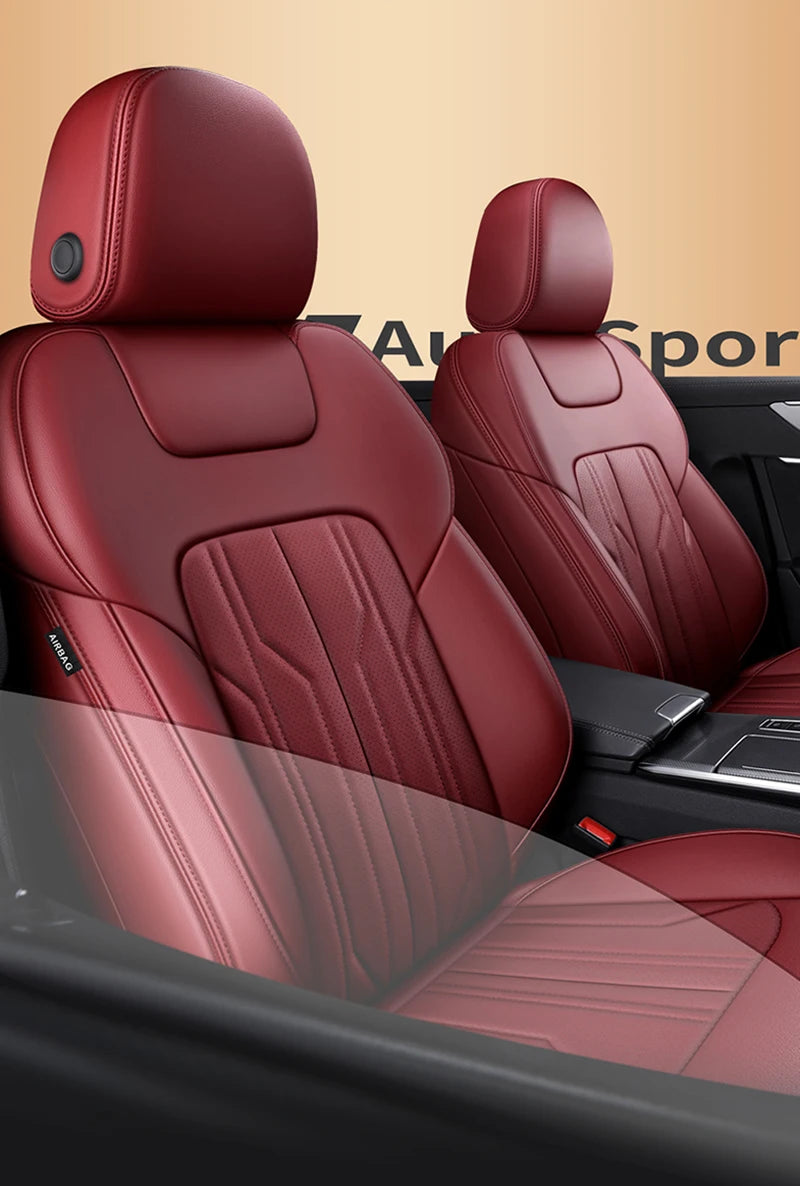 Custom Fit Leather Car Seat Covers for Audi A3