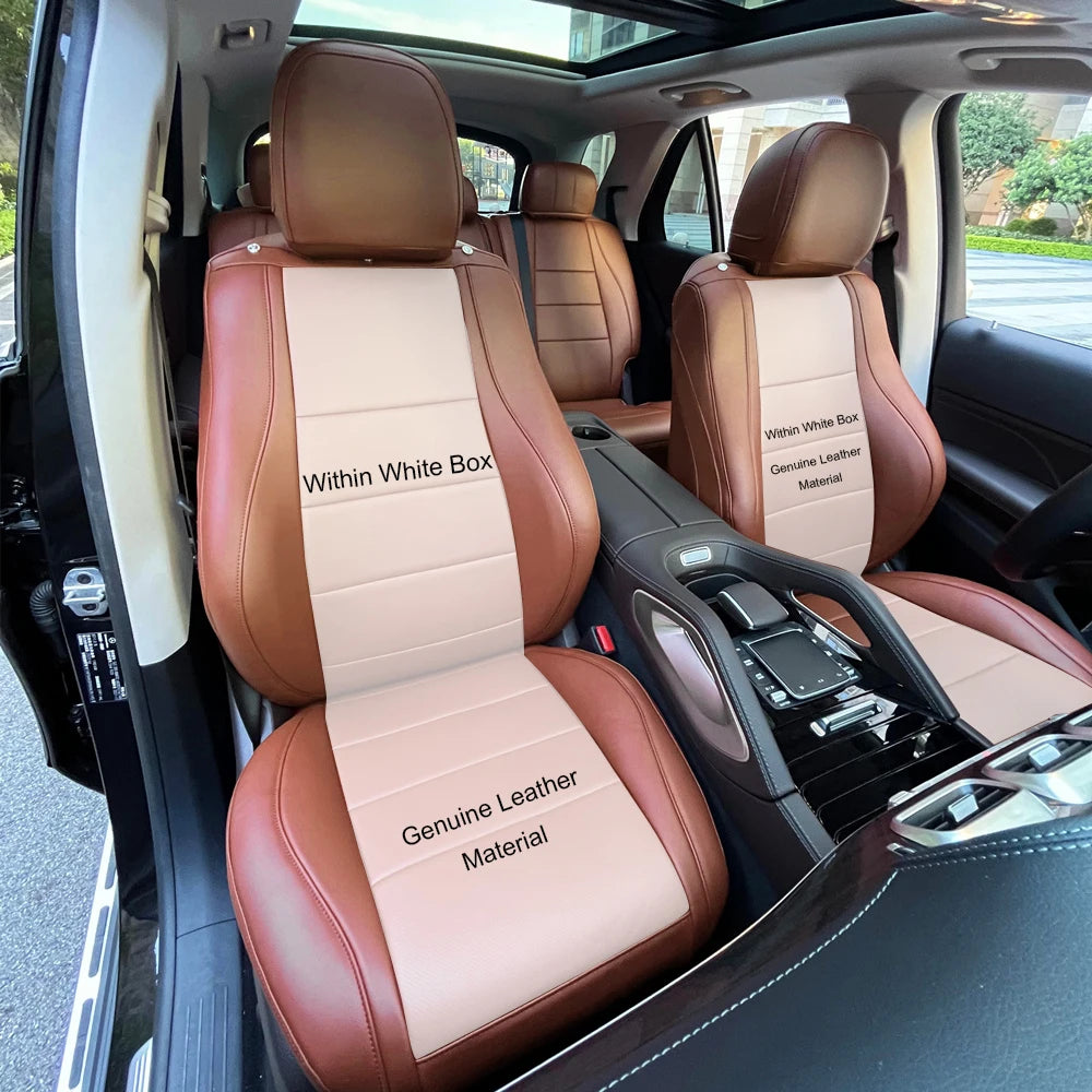 Custom Fit Leather Seat Covers for Mercedes Benz GLE 350
