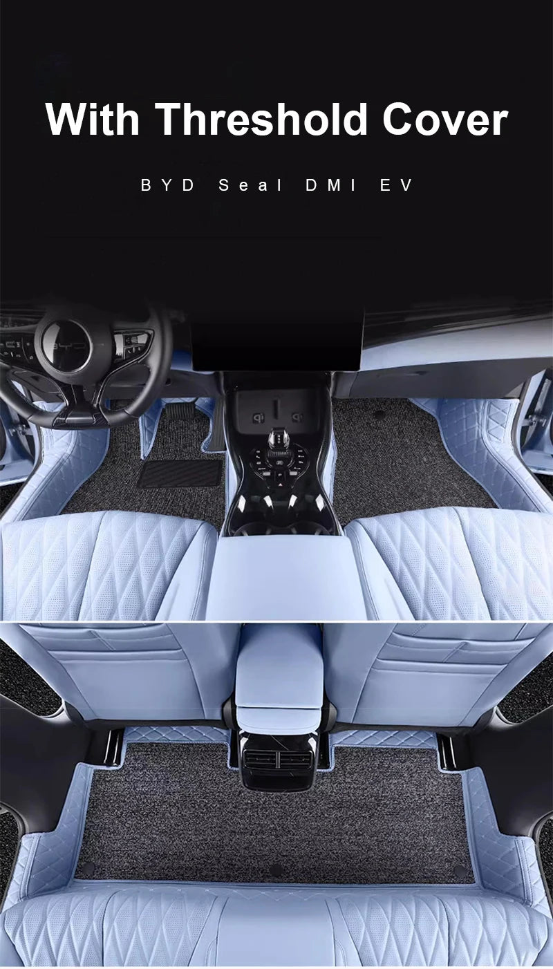 Custom Fit Floor Mats and Trunk Mat for BYD Seal DM-i / EV