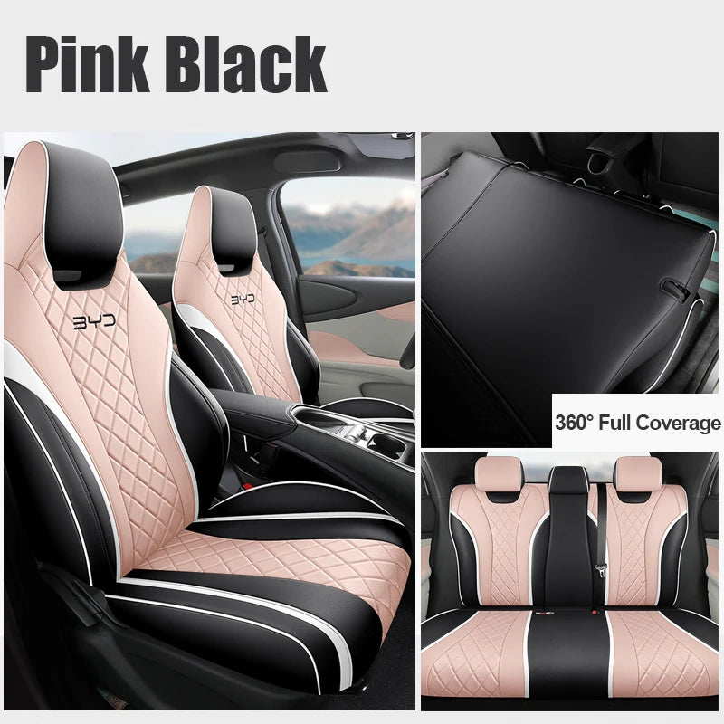 Custom Fit Leather Car Seat Covers for BYD Dolphin