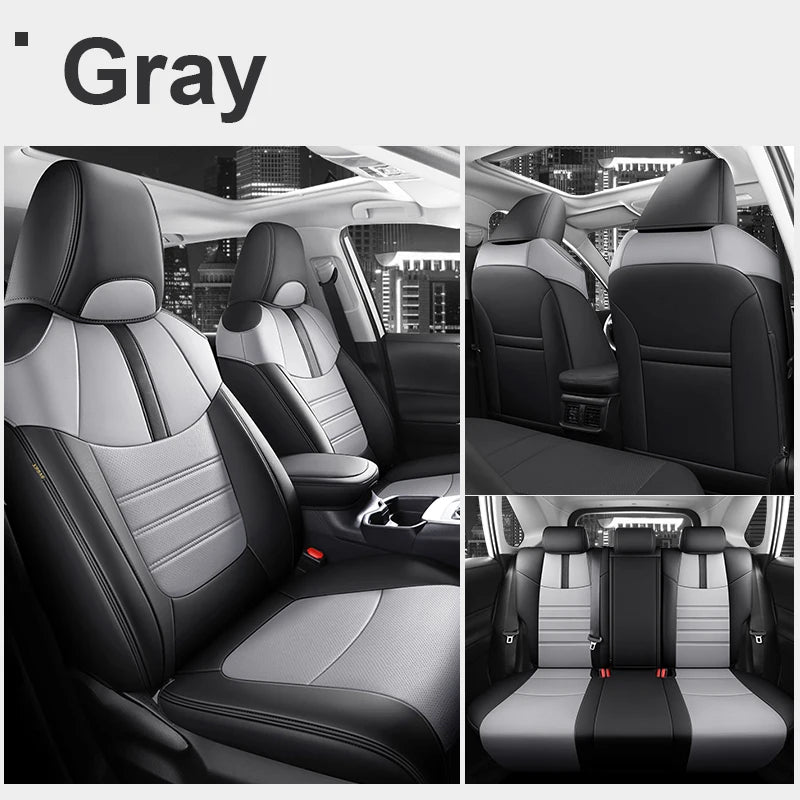 Custom Fit Leather Car Seat Covers for Toyota RAV4 (2020–2025)