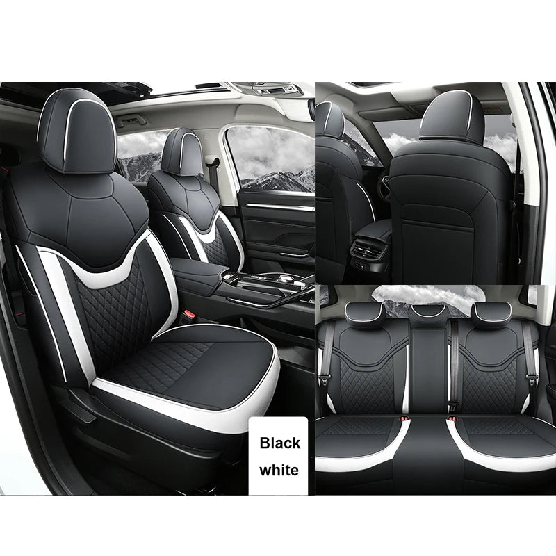 Custom Fit Leather Car Seat Covers Full Set for Haval Jolion