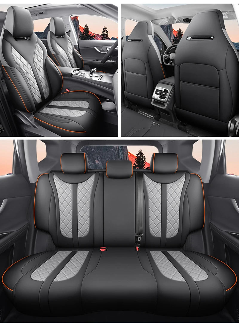 Custom Fit Leather Car Seat Covers for Chery Tiggo 7 Pro (2023–2024)