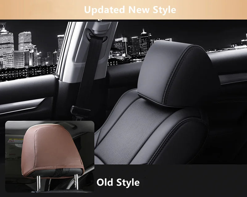 Custom Fit Leather Car Seat Covers for Honda Accord