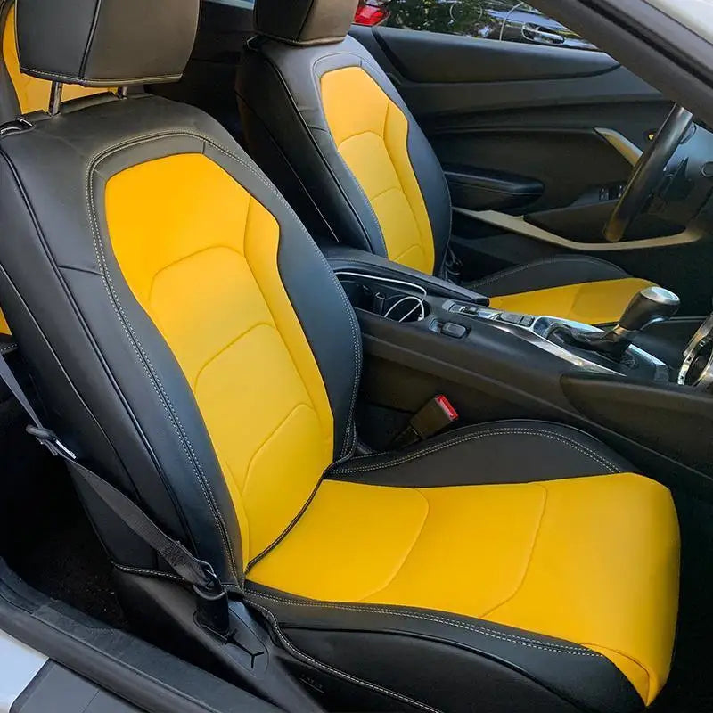 Custom Fit Leather Seat Covers for Chevrolet Camaro