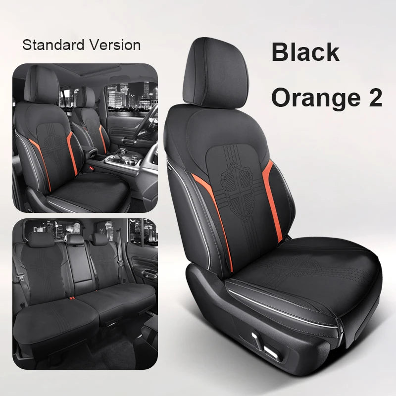 Custom Fit Half‑Cover Suede Car Seat Cushion Pads for Mercedes‑Benz GLC