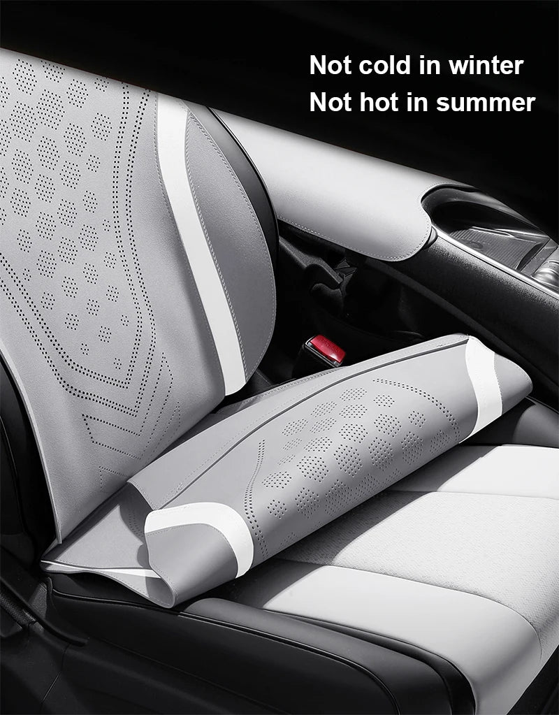 Custom Half-Cover Suede Seat Cushion Pads for BYD Dolphin