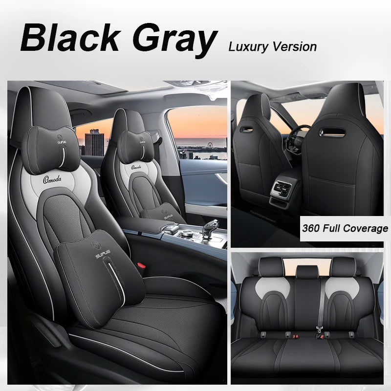 Custom Fit Leather Car Seat Covers for Chery Omoda 05