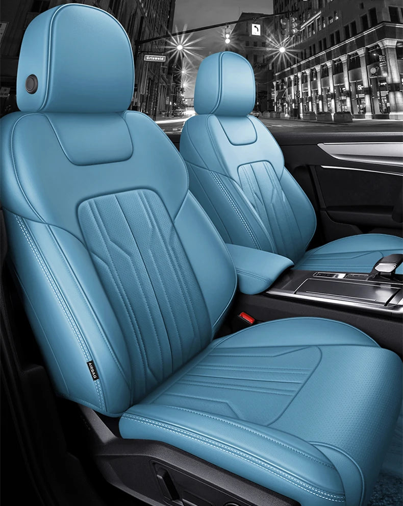 Custom Fit Leather Car Seat Covers for Toyota RAV4