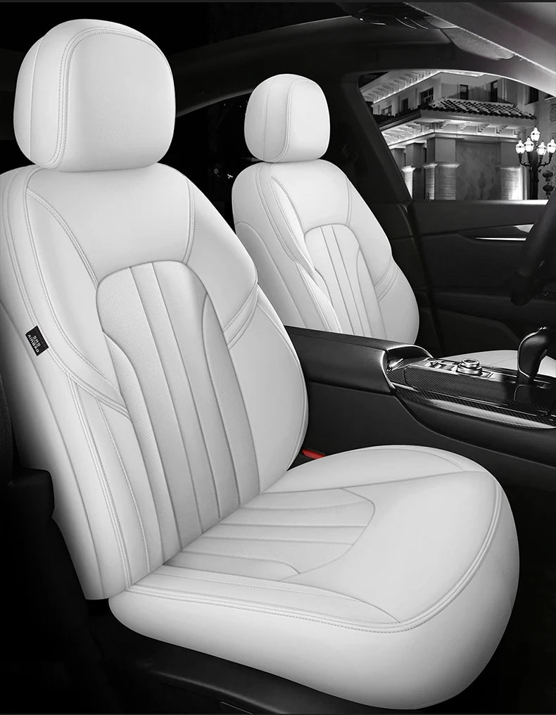 Custom Fit Leather Car Seat Covers for Maserati Quattroporte