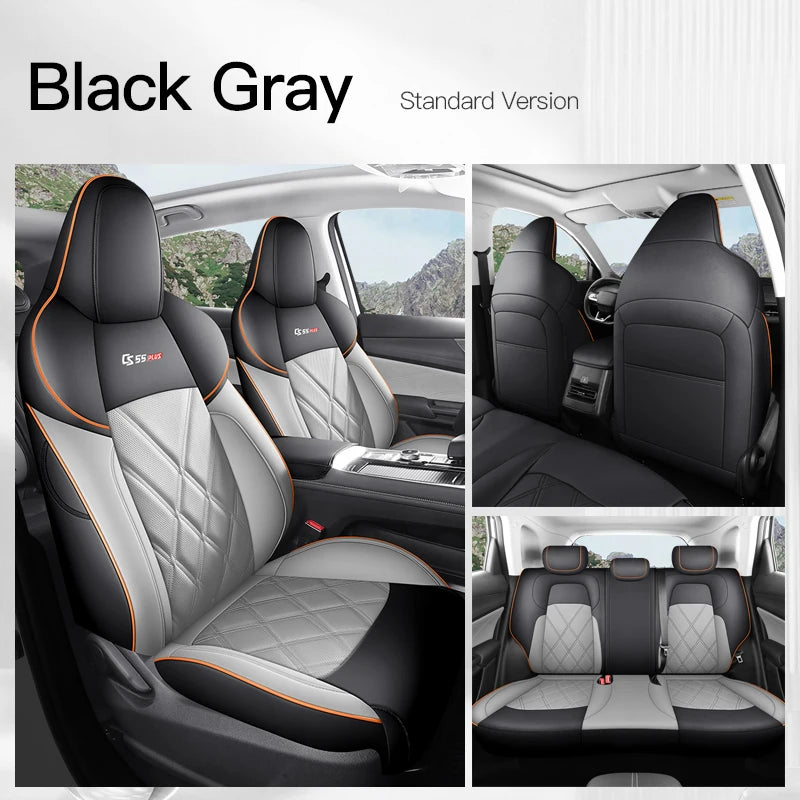 Custom Fit Leather Car Seat Covers for Changan CS55 Plus