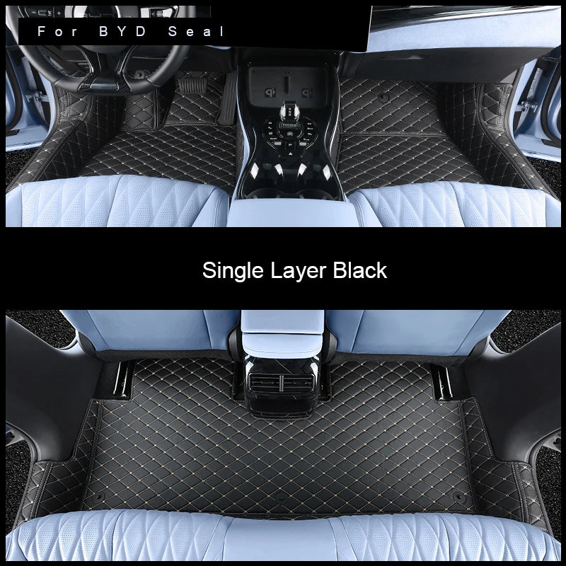 Custom Fit Floor Mats and Trunk Mat for BYD Seal DM-i / EV